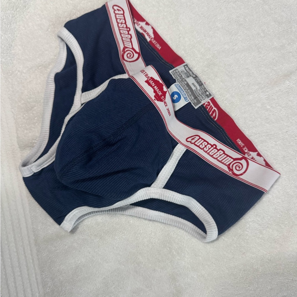 AussieBum Navy Blue Men's Briefs
